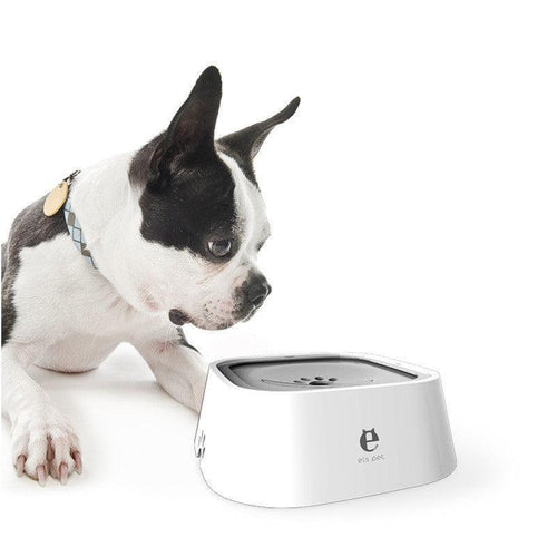 1.5L Large Capacity Anti-Overflow Floating Water Bowl For Dogs - Say Goodbye To Wet Mouths!-0