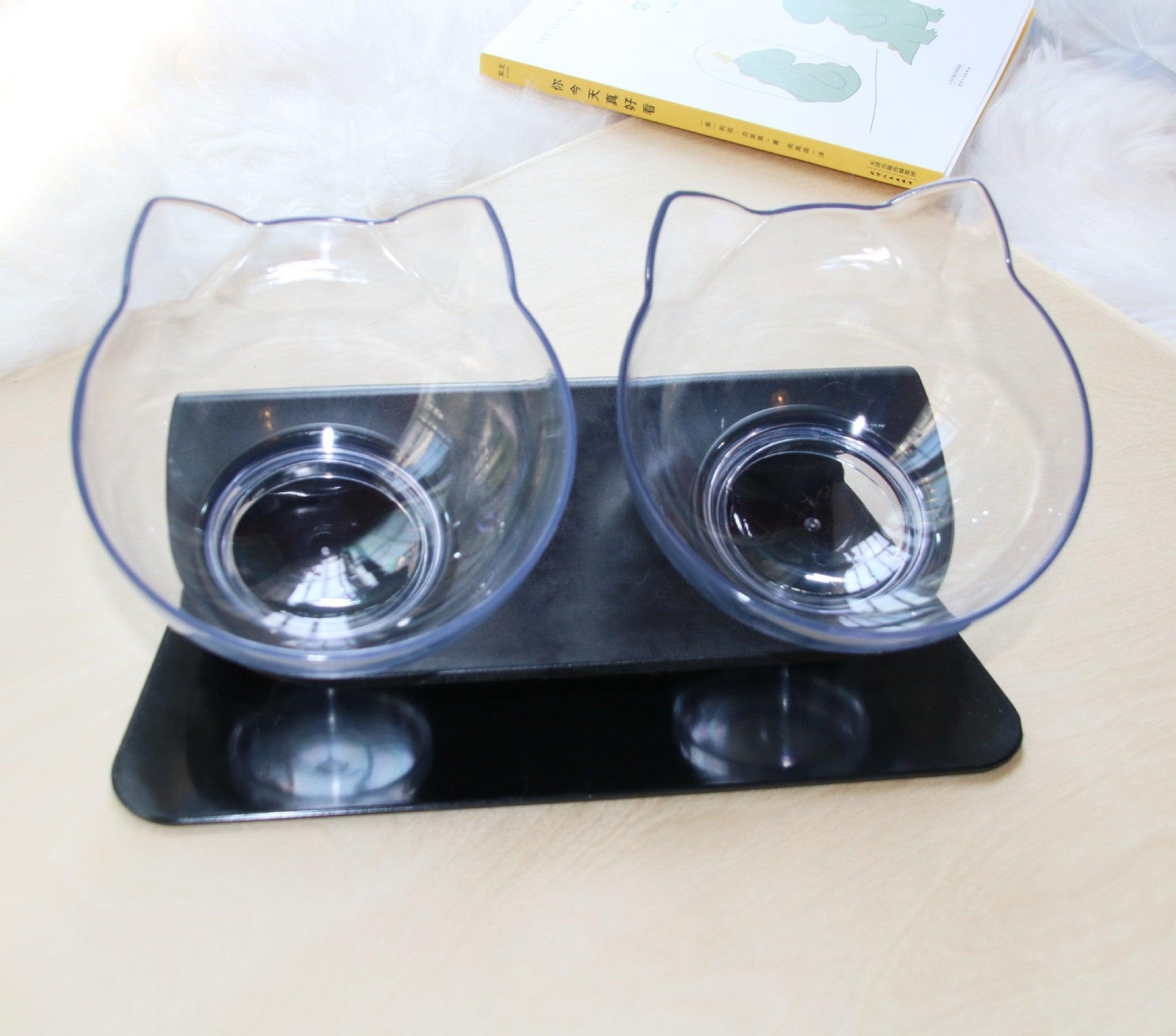 Cat Double Bowl - The Perfect Companion For Your Feline Friend-9