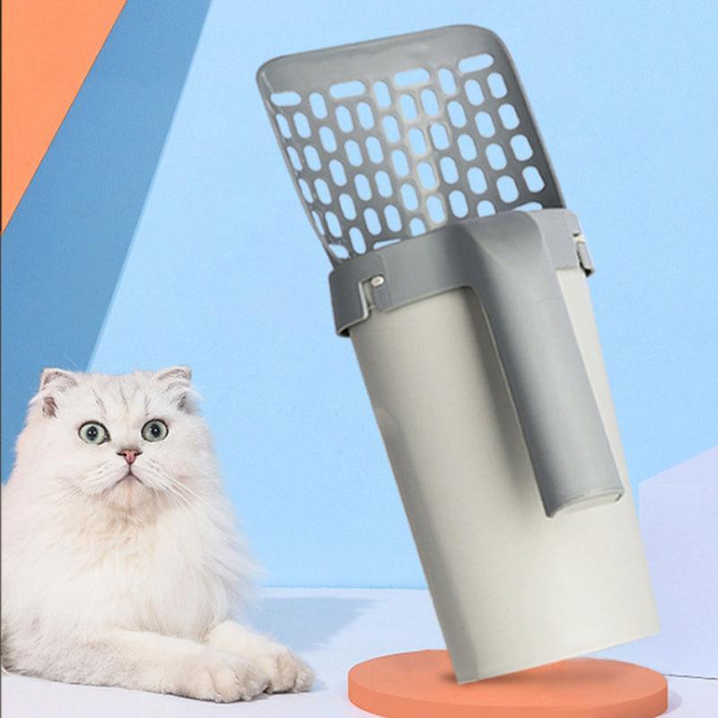 Convenient Cat Litter Storage Box With Built-In Shovel-2