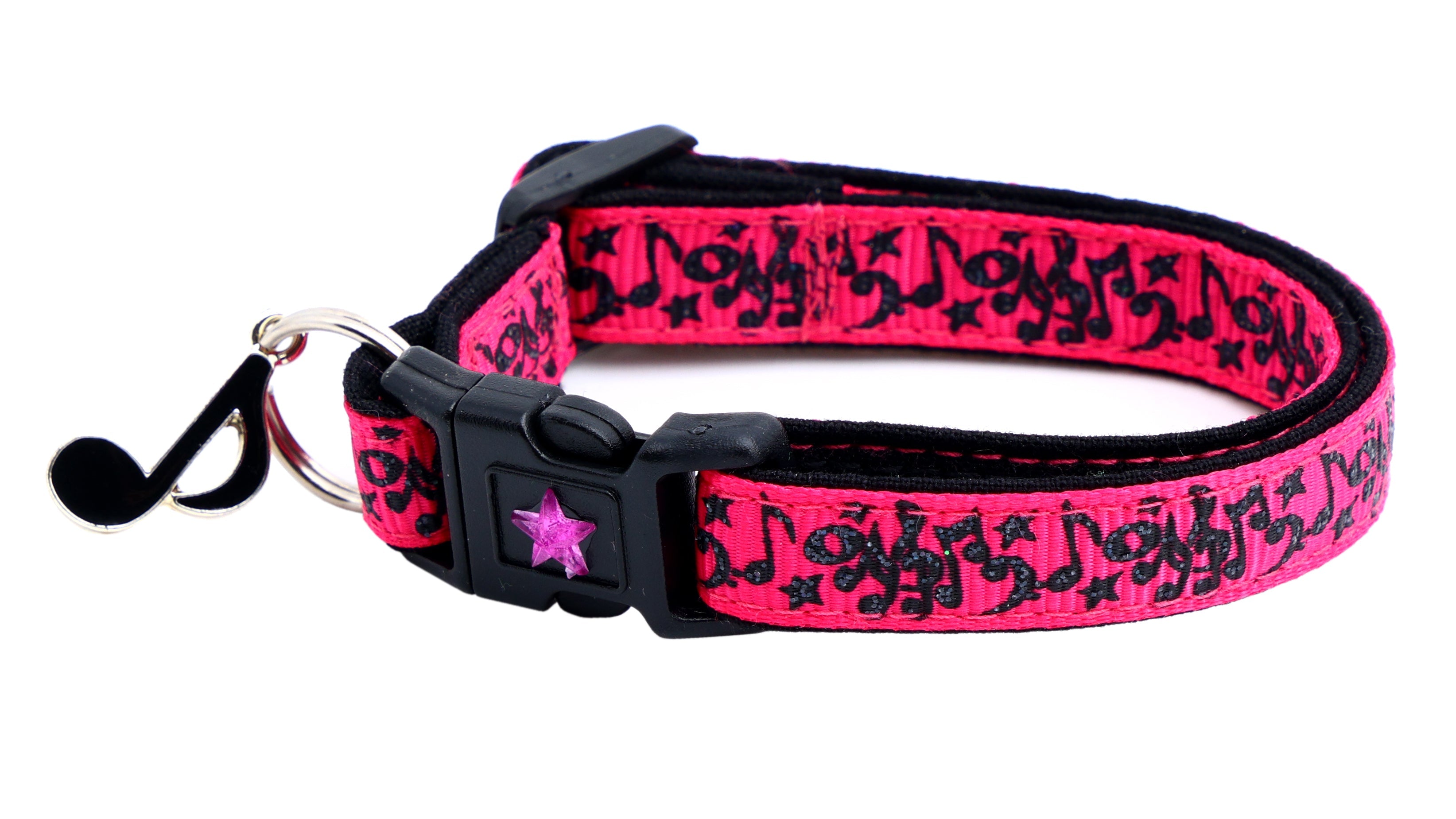 Music Notes Cat Collar-14